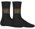 Awesome Since 1995 Socks 30th Birthday Fun Novelty Born in 1995 30 Years Old Birthday Gift Socks for Men Socks for Women Graphic Tee – Cozy Vibes · Great Gift For Fans