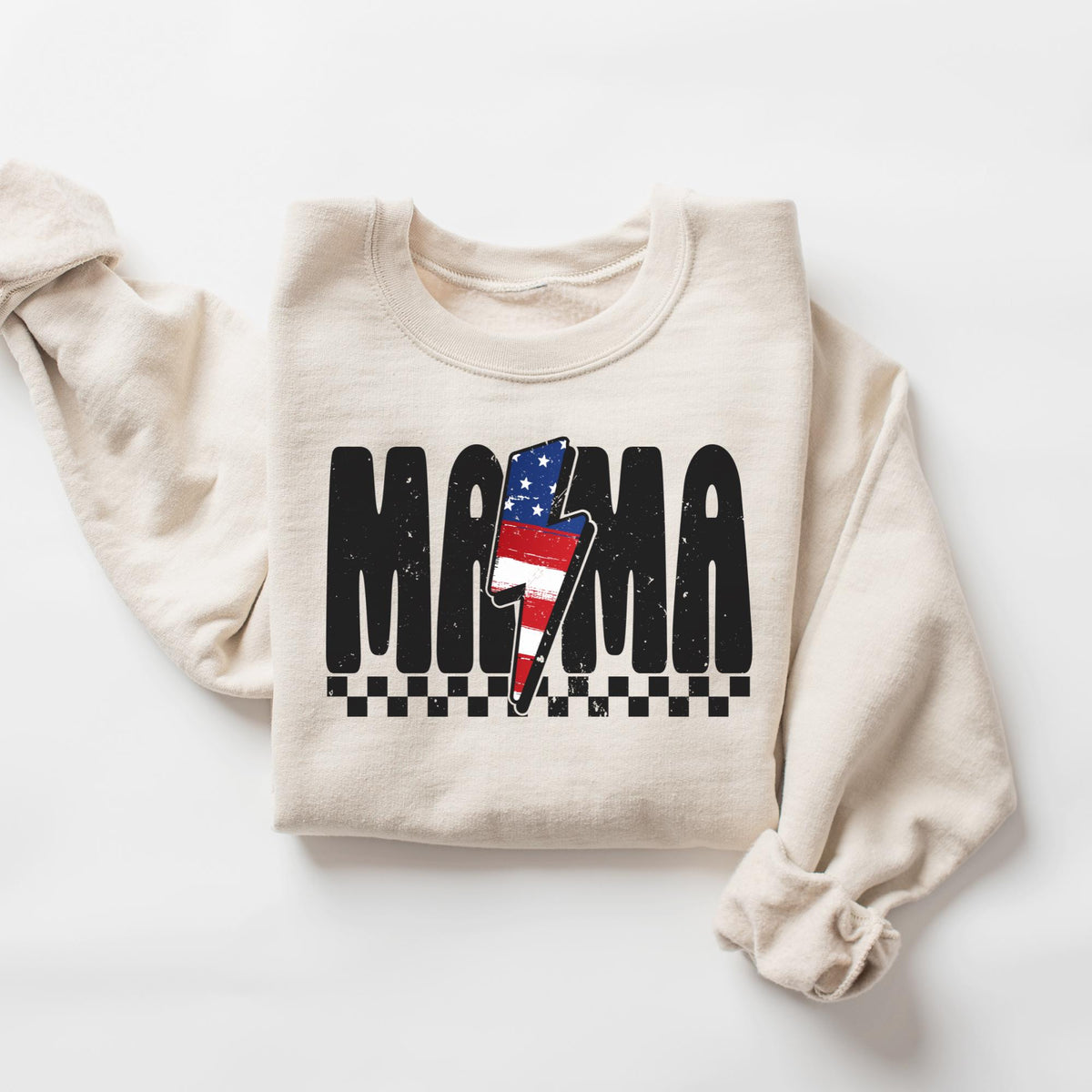 Mama Sweatshirt 4th Of July 4th Of July Sweatshirt USA Fourth of July Sweatshirt America Crewneck July 4th Shirt 1776 Shirt July 4th Sweatshirt – Premium Graphic · Must-Have Style