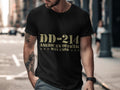 DD 214 T Shirt Americas Official Man Card Patriotic Tee Military Veterans Gift Veteran Pride Apparel Graphic Tee – Feel-Good Design · Top Pick For Any Outfit