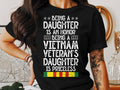Being a Daughter is An Honor Being a Vietnam Veterans Daughter is Priceless T Shirt Proud Daughter Vietnam Veteran Gift Graphic Tee – Cozy Vibes · Must-Have Style
