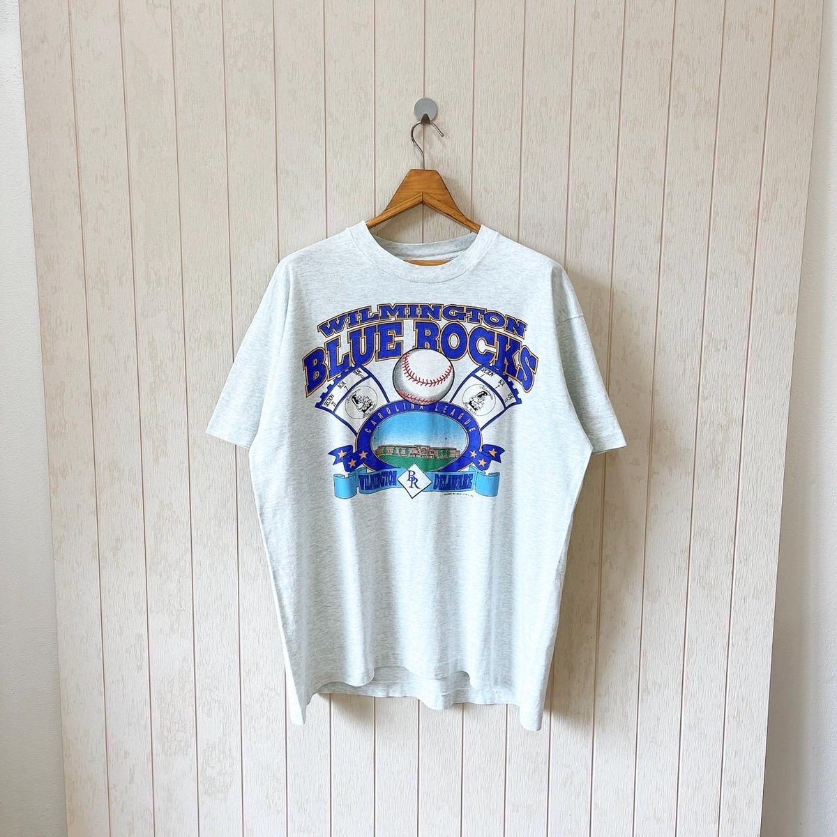 Vintage 1993 Wilmington Blue Rocks t shirt vintage Milb baseball t shirt vintage Fruit of the loom made in USA t shirt size XL Graphic Tee – Easygoing Wear · Must-Have Style