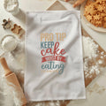 Pro Tip Cake Kitchen Tea Towel Funny Baking Quote Dish Towel Quirky Kitchen Decor Foodie Gift Baker Gift Kitchen Towels with Sayings Graphic Tee – Fan Favorite · Top Pick For Any Outfit