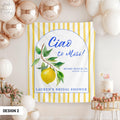 Ciao to Miss Bridal Shower Welcome Sign Italian Theme Bachelorette Banner Lemon Bridal Shower Tapestry Ciao Bella Amalfi Coast Backdrop Graphic Tee – Aesthetic Look · Top Pick For Any Outfit