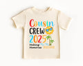 Cousin Crew 2025 Summer T shirt Summer Vacation Beach Shirt Family Matching Tee 2025 Cousin Squad Gift Cousin Vacation Summer Outfit Graphic Tee – Soft Feel · High-Quality Print