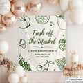 Fresh Off the Market Welcome Sign Custom Farmers Market Theme Bachelorette Party Decor Vegetable Fruit Tapestry Flower Bridal Shower Banner Graphic Tee – Premium Graphic · Perfect For Daily Wear