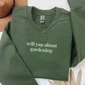 Funny Gardening Sweatshirt for Mom Grandma Who Loves to Garden Present for Sister Who Grows Cut Flowers or Vegetables Funny Saying Shirt Sweatshirt – Warm & Stylish · Top Pick For Any Outfit