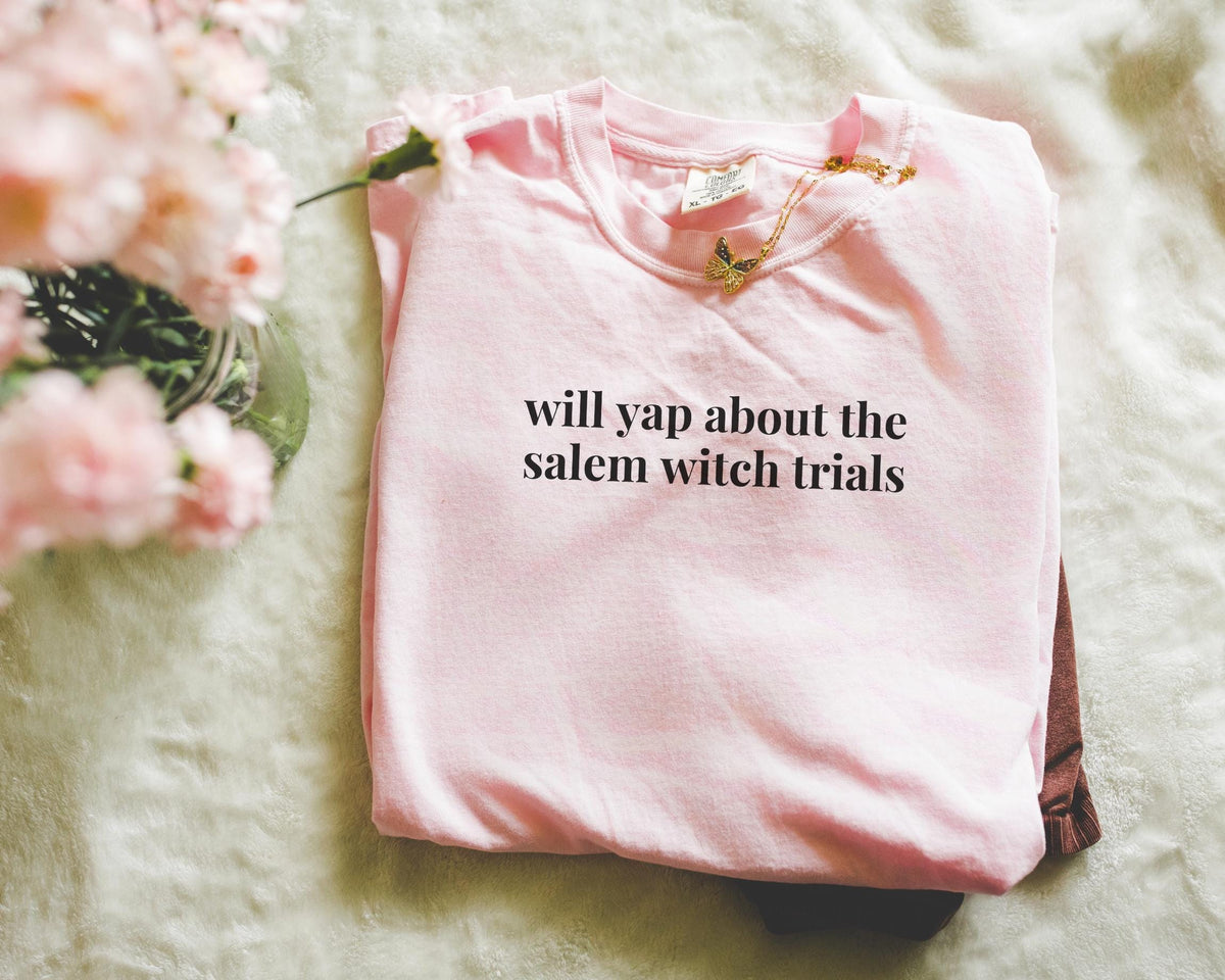 Witchy History Lover Tee Shirt Salem Witch Trials Spooky American History TShirt Women39s History Early US History Religious Studies Graphic Tee – Soft Feel · Great Gift For Fans