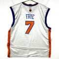 New York Knicks Reebok Jersey 2XL White Nba Basketball Authentics Channing Frye Jersey – Soft Feel · Trending Graphic Apparel