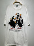 Vintage 90s Project Puffin National Audubon Society Puffins Bird Lover T Shirt Size XL Graphic Tee – Aesthetic Look · Must-Have Style