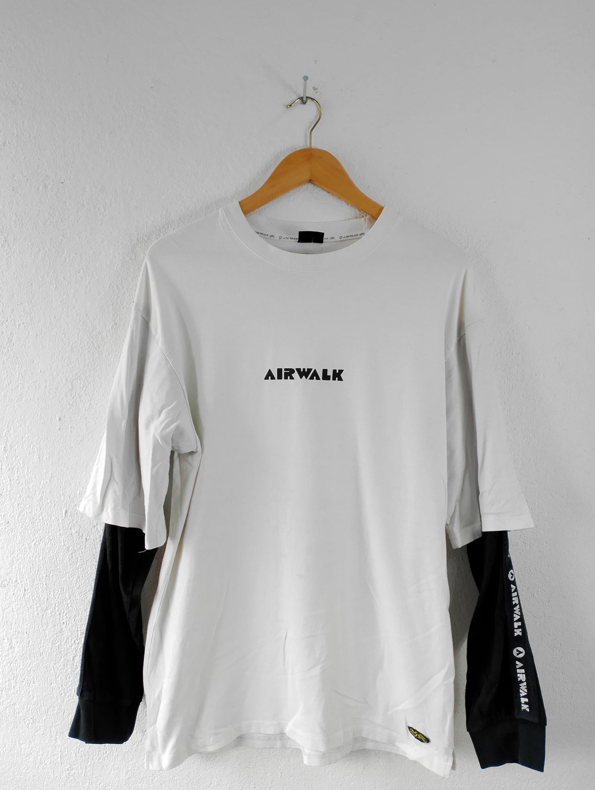 Vintage airwalk double sleeves t shirt Large Graphic Tee – Bold Style · Must-Have Style
