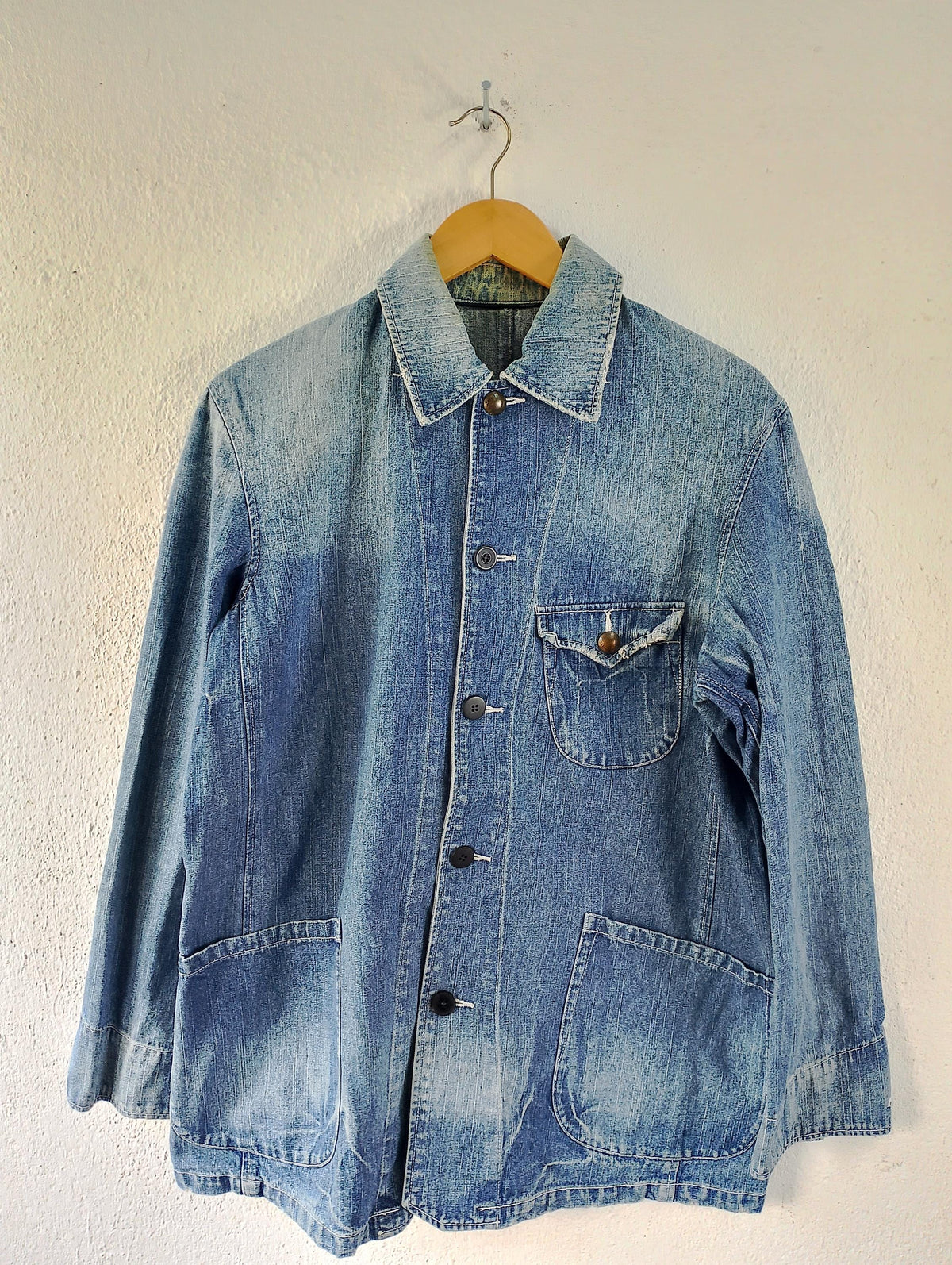 denim working jacket vintage style Medium Graphic Tee – Premium Graphic · Top Pick For Any Outfit