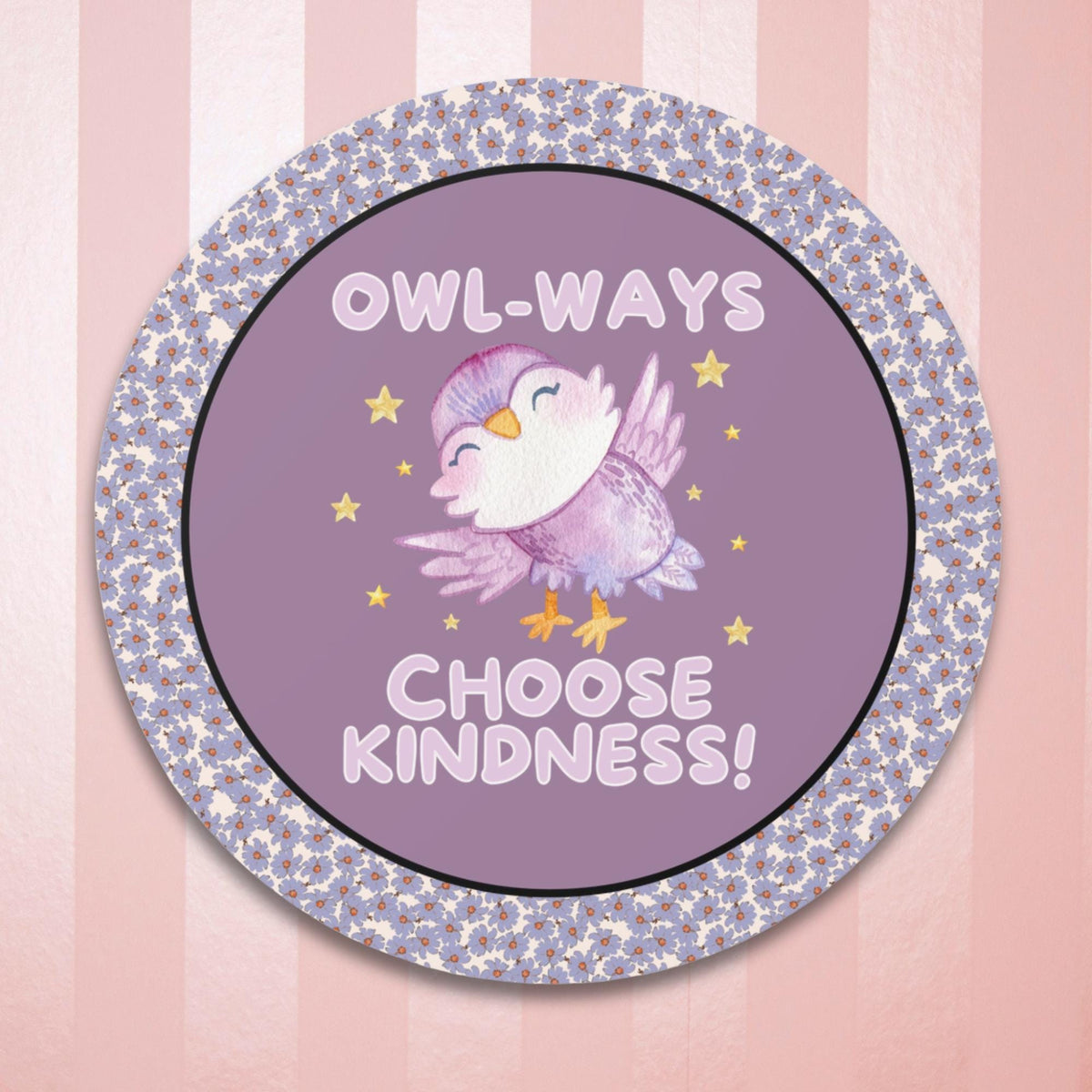 Cute School Teacher Gift School Librarian Sticker for Friend Who Loves Owls OwlWays Choose Kindness Positive Affirmation Gift for Teacher Graphic Tee – Everyday Comfort · Top Pick For Any Outfit