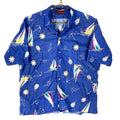 Vintage Chaps Ralph Lauren Short Sleeve Shirt Large Blue Button Up Sailboat 90s Graphic Tee – Warm & Stylish · High-Quality Print