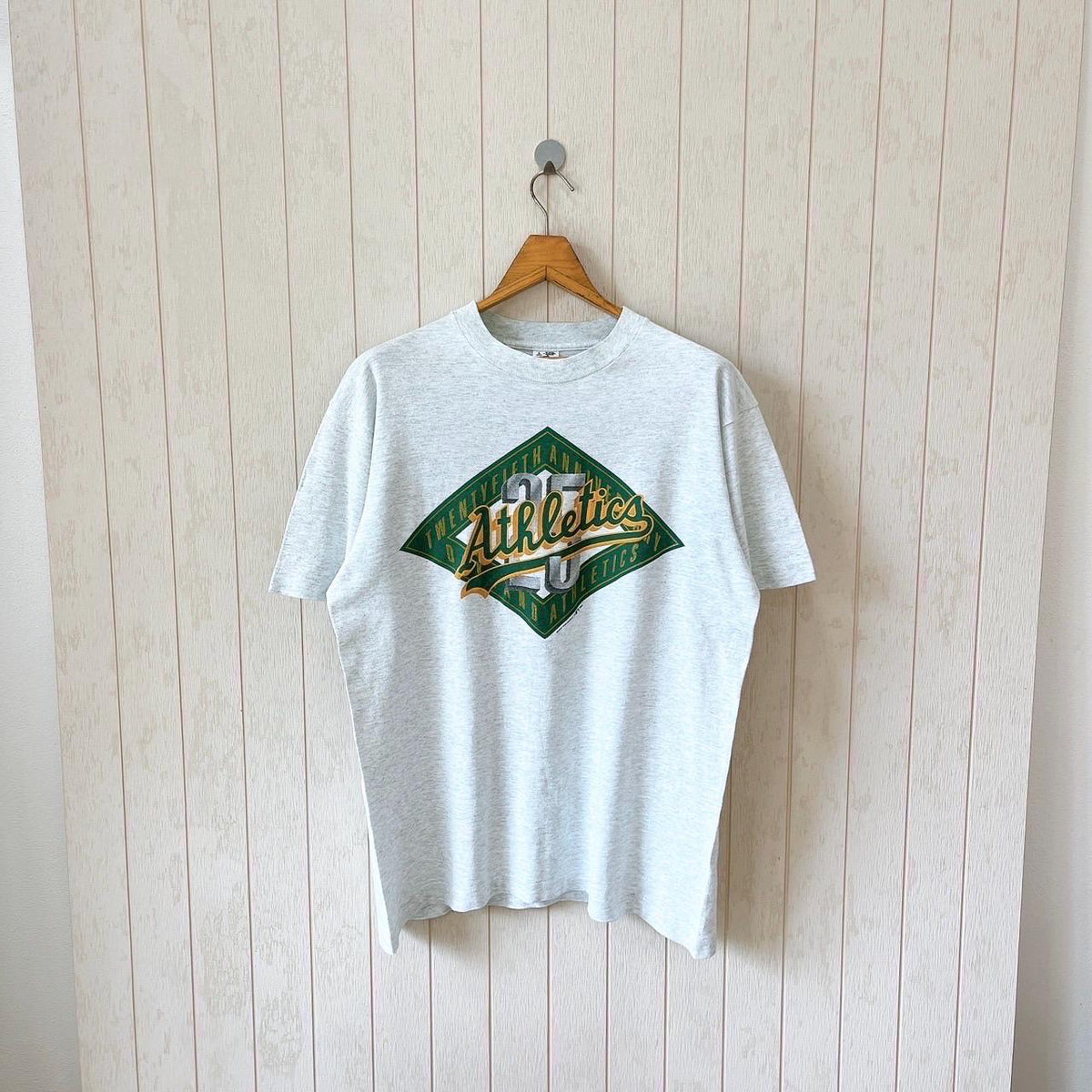 Vintage 90s Oakland athletics t shirt vintage As MLB t shirt vintage Fruit of the loom made in USA t shirt size L Graphic Tee – Cozy Vibes · High-Quality Print