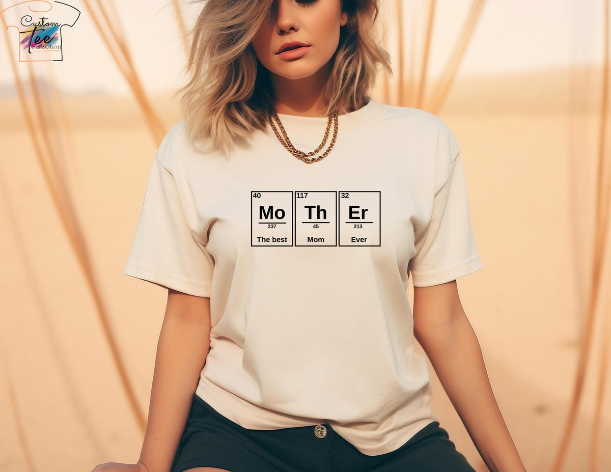 Mother periodic table Sweatshirt Mama Shirts Mama 2025 Gift Mama shirts Mother39s Day Gifts New Mom Gift Best Mom Ever Shirt Mom To be Sweatshirt – Feel-Good Design · Perfect For Daily Wear