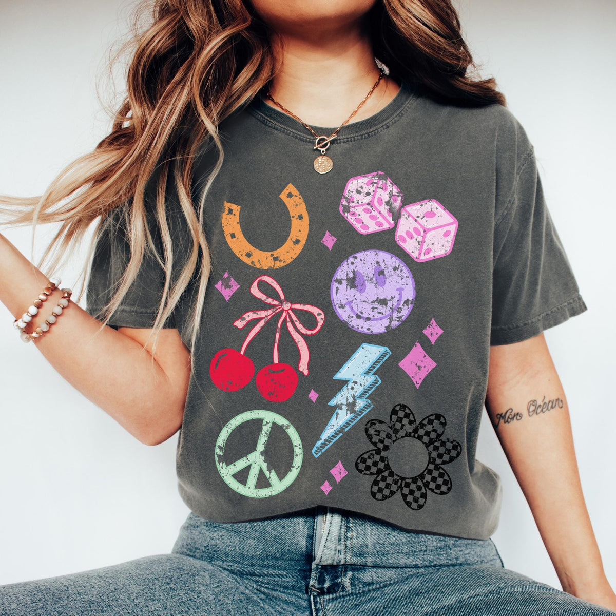 Trendy Collage Shirt Western Tee Unisex Trendy Aesthetic Comfort Colors Shirt Oversized Graphic Tee Graphic Tee – Feel-Good Design · High-Quality Print