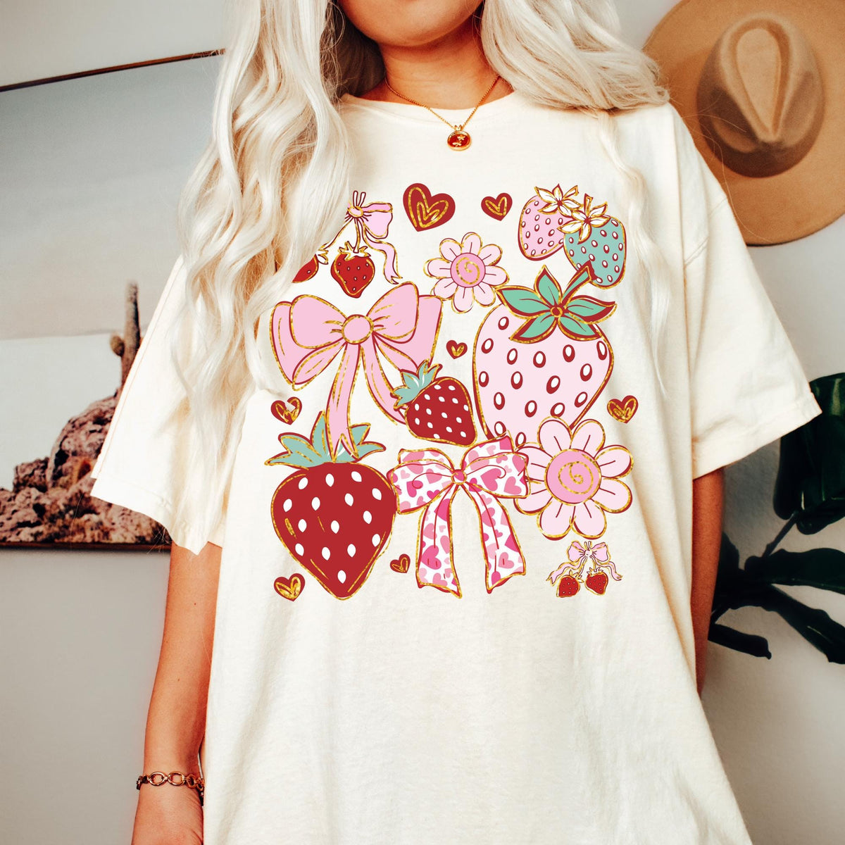 Strawberry Coquette Shirt Bows Shirt Girly Tshirt Preppy Tshirt Womens Coquette Shirt Bows Shirt Soft Girl Aesthetic Graphic Tee – Aesthetic Look · Must-Have Style