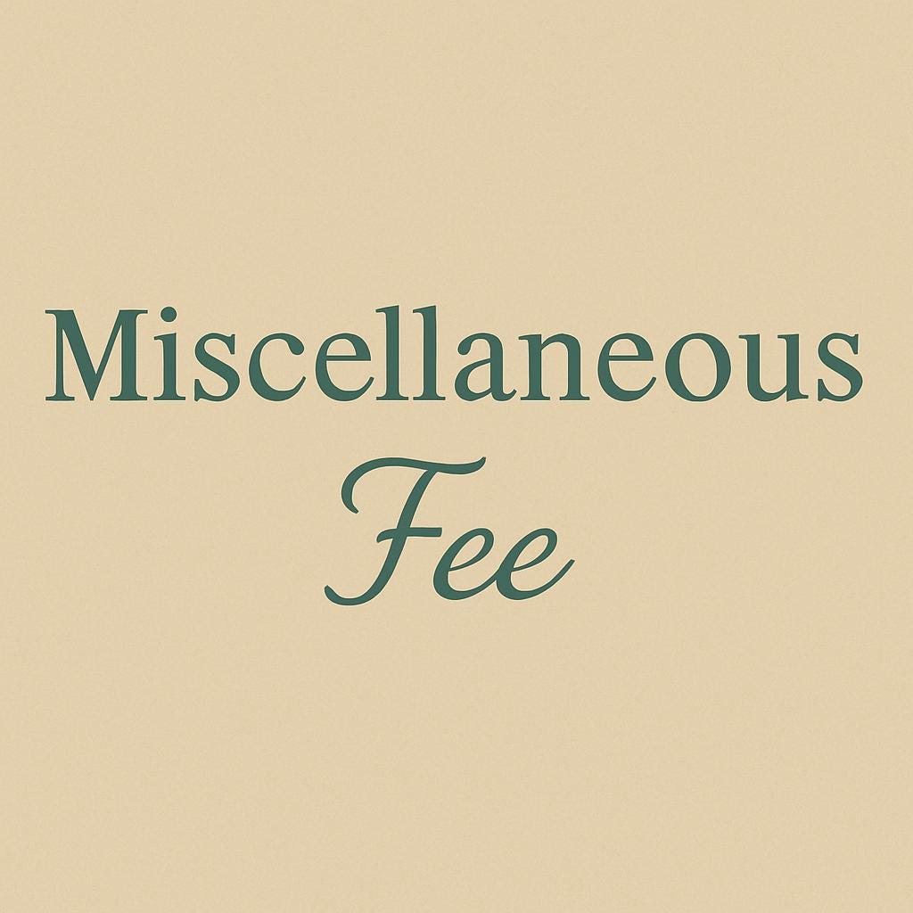 Miscellaneous Fee Graphic Tee – Warm & Stylish · Great Gift For Fans