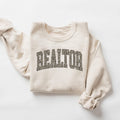 Leopard Realtor Sweatshirt Realtor Bow Shirt Realtor Life Real Estate Hoodie Gift Realtor Real Estate Agent Sweatshirt Varsity Realtor Hoodie – Soft Feel · Trending Graphic Apparel