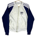 Vintage Adidas 1980s Track Sweatshirt Medium Gray Made In Usa Full Zip Trefoil Sweatshirt – Everyday Comfort · Top Pick For Any Outfit