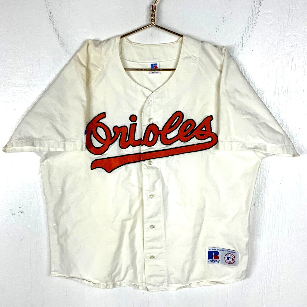 Vintage Baltimore Orioles Jersey XL Russell Athletic White Mlb Jersey – Soft Feel · Trending Graphic Apparel