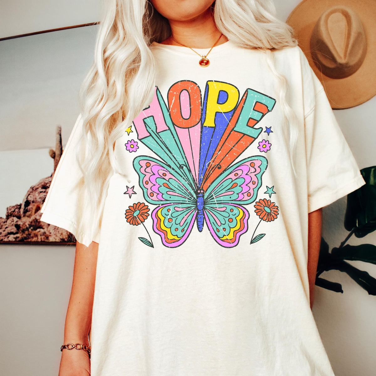 Hope Shirt Positivity Shirt Mental Health Shirt Unisex Trendy Aesthetic Oversized Graphic Tee Motivational Shirt Graphic Tee – Everyday Comfort · Great Gift For Fans