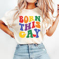 Comfort Colors Born This Gay In My Pride Era Queer Shirt Lesbian Shirt LGBTQ Shirt Gay Pride Shirt Equality Shirt Gay Pride Month Shirt Graphic Tee – Everyday Comfort · High-Quality Print