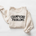 Champagne Problems Sweatshirt Brunch Sweatshirt Brunch Shirt Brunch Sweater Sweatshirt – Cozy Vibes · Great Gift For Fans