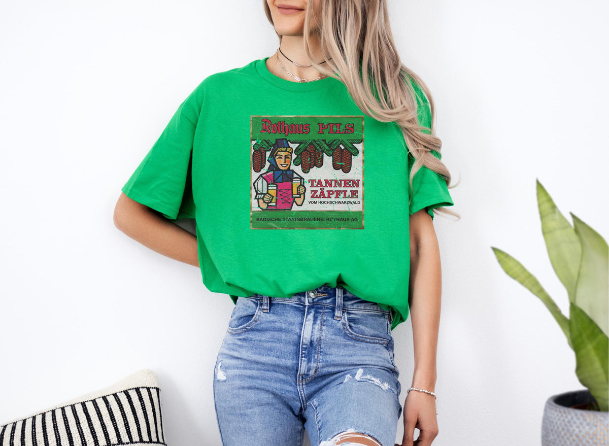 Funny Beer Graphic Shirt German Brewery Graphic Tee Retro Bier T Shirt Black Forest Beer Lover Gift Cheers Shirt Beer Lover Shirt Graphic Tee – Everyday Comfort · Must-Have Style