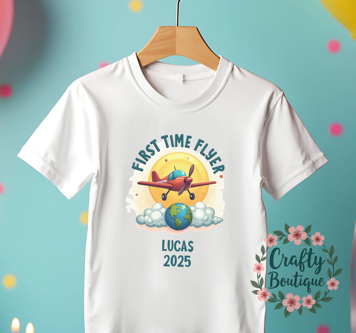 First Time Flyer Baby Grow Kids Tshirt Summer Plane Outfit 1st Time Flying T Shirt Baby39s First Flight Top Cute Airplane Romper 1329 Graphic Tee – Easygoing Wear · Trending Graphic Apparel