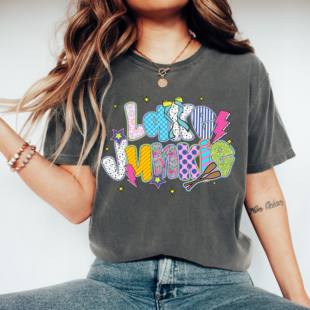 Lake Junkie Lake Lover Lake House Lake Vacation Lake Bachelorette Life Lake Tshirt Lake Shirt Lake Tee Graphic Tee – Feel-Good Design · Great Gift For Fans