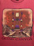 Vintage 90s Grand Canyon Shirt Size L Native Inspired Desert Art Tribal Petroglyph Style Arizona Landscape Retro Tourist Souvenir Tee Graphic Tee – Warm & Stylish · High-Quality Print