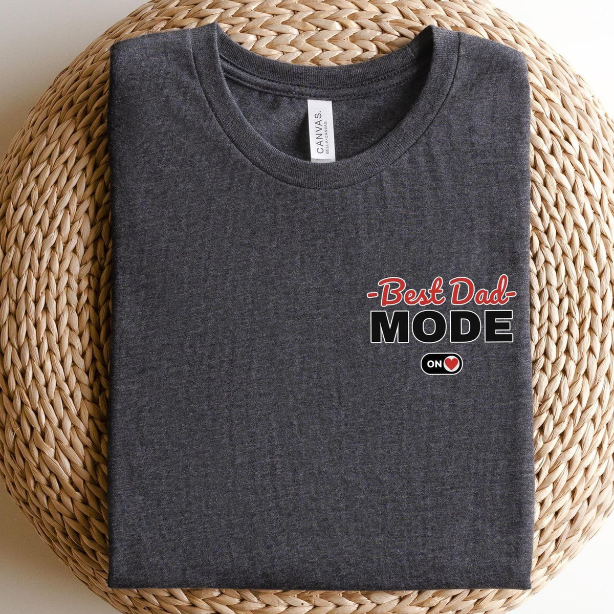 Best Dad Mode On Shirt Cool Dads Club Shirt Favorite Dad Shirt Fathers Day Shirt Dad Appreciation Shirt Gift for DadsGift for New Dad Graphic Tee – Everyday Comfort · Top Pick For Any Outfit
