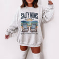 Salty Moms Club Sweatshirt Salty Sweatshirt Salty Shirt Beachy Shirt Beach Sweatshirt Beach Sweater Beachy Sweatshirt Beach Vacation Shirt Sweatshirt – Soft Feel · Top Pick For Any Outfit