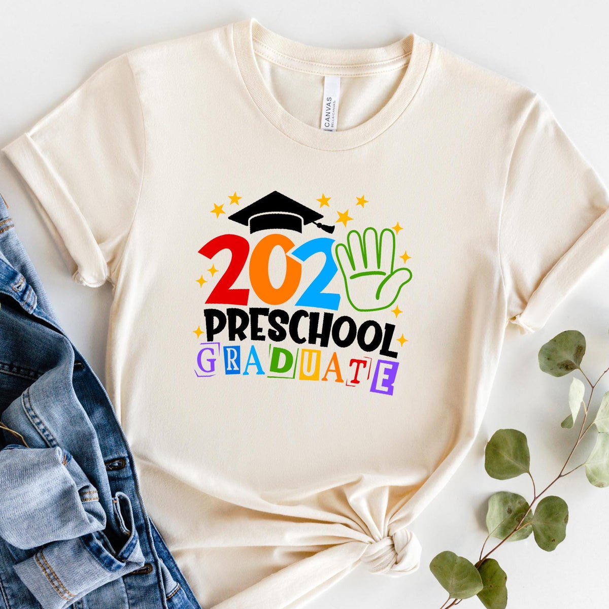 2025 Preschool Graduation Shirt Graduate Funny TShirt Boys Girls Toddler Outfit Tee Last Day of School Graduation Outfit Graphic Tee – Soft Feel · High-Quality Print