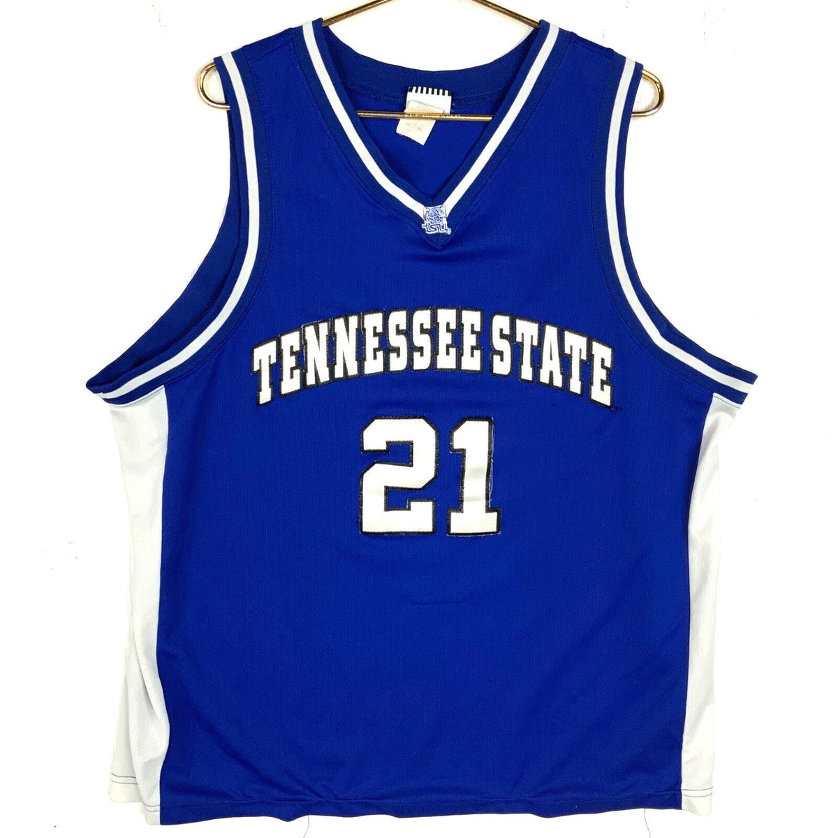 Vintage Tennessee State Tigers Jersey Size XL Blue Ncaa Basketball Foot Locker Jersey – Cozy Vibes · Trending Graphic Apparel