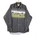 Vintage Cabela39s Long Sleeve Shirt Size XL Grey Deerskin Soft Chamois Button Up Graphic Tee – Cozy Vibes · Must-Have Style