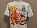 Vintage 90s Lobster And Crab Dunk Tank Funny Seafood Tshirt L Tank Top – Soft Feel · Great Gift For Fans