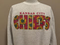 Vintage 90s Kansas City Chiefs 1994 NFL Football Sunflowers Crewneck Sweatshirt XL Sweatshirt – Soft Feel · High-Quality Print