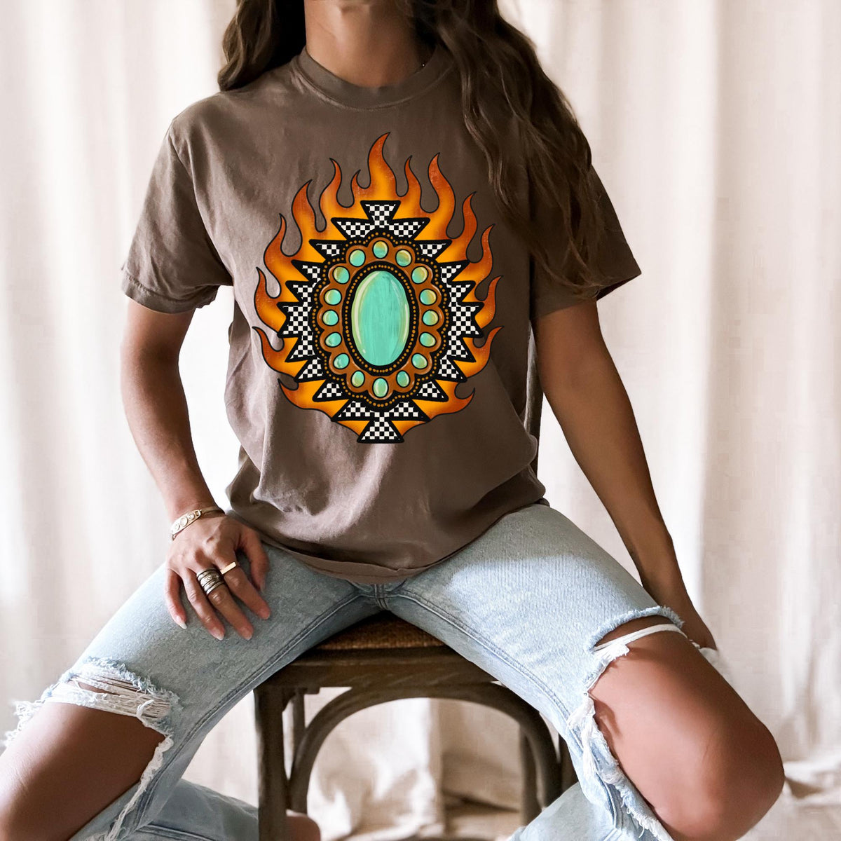 Desert Shirt Desert Tee Shirts Rodeo Country Western Western Graphic Tee For Women Graphic Tee – Bold Style · High-Quality Print