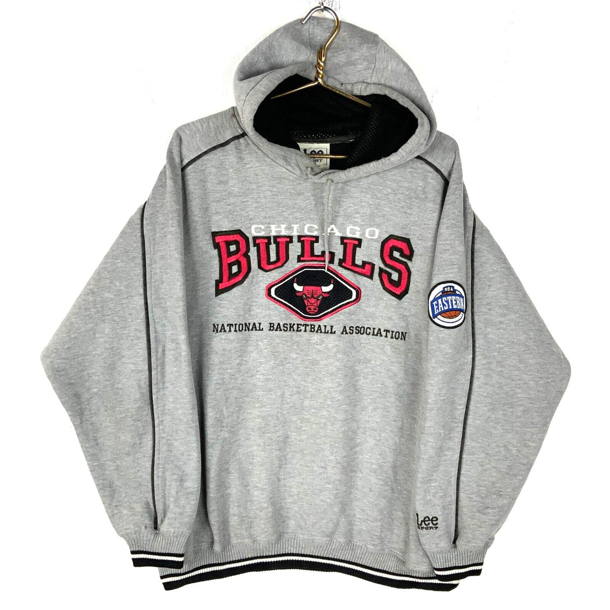Vintage Chicago Bulls Lee Sweatshirt Hoodie Size Large Gray Nba Eastern 90s Hoodie – Fan Favorite · Must-Have Style