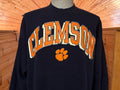 Vintage 90s Clemson University Tigers Black Crewneck Sweatshirt XL Sweatshirt – Feel-Good Design · Must-Have Style