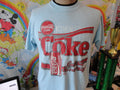 Vintage 80s Coca Cola Enjoy COKE Classic light blue Single Stitch T Shirt L Graphic Tee – Everyday Comfort · Great Gift For Fans