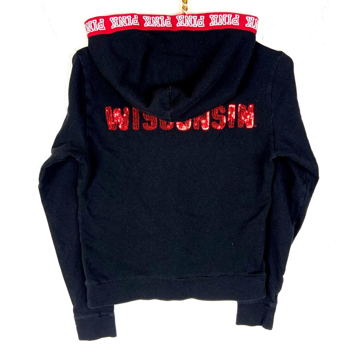 Wisconsin Badgers Victoria39s Secret Women39s Hoodie XS Black Full Zip Ncaa Hoodie – Fan Favorite · Top Pick For Any Outfit