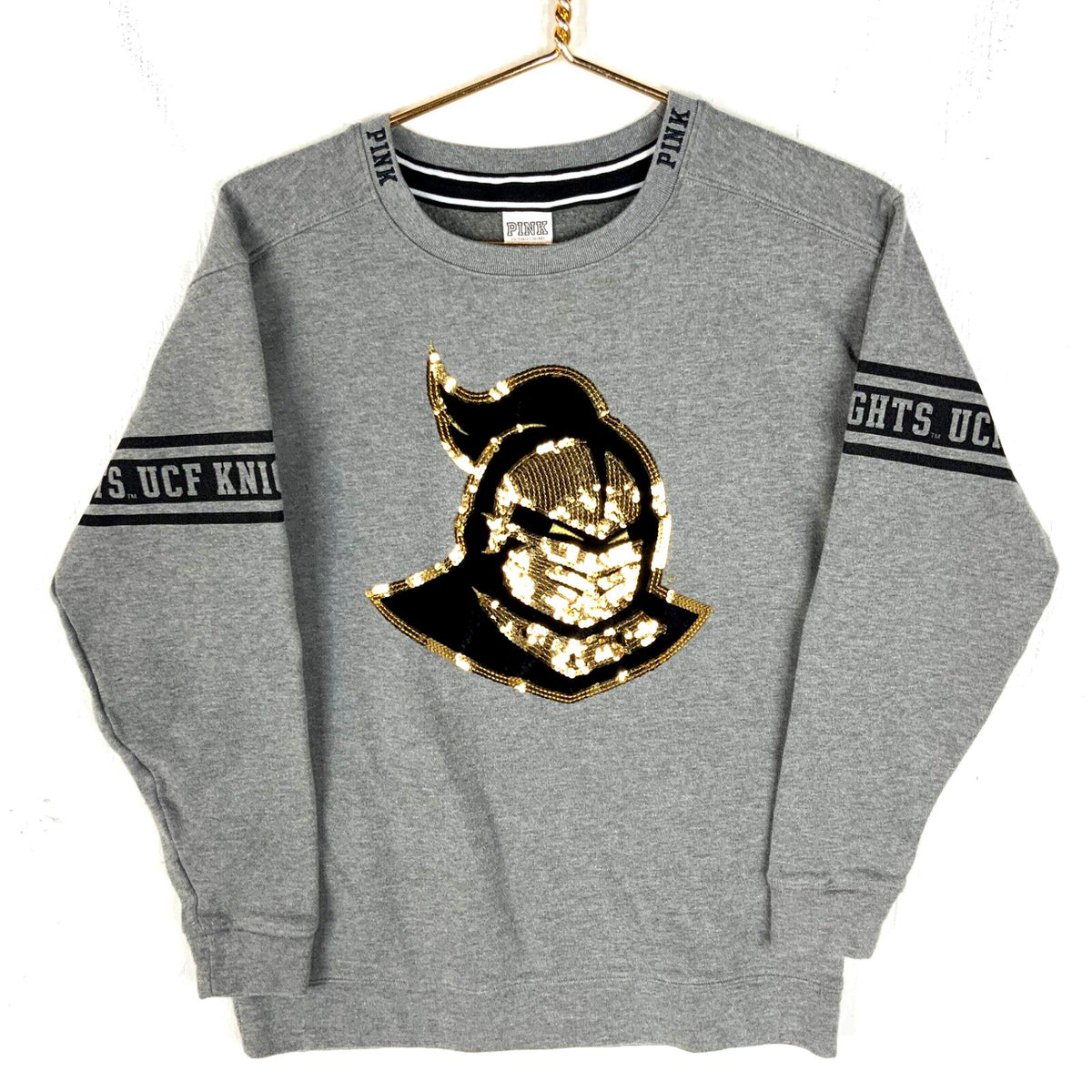 Ucf Knights Victoria39s Secret Pink Women39s Sweatshirt XS Gray Ncaa Sweatshirt – Premium Graphic · Great Gift For Fans