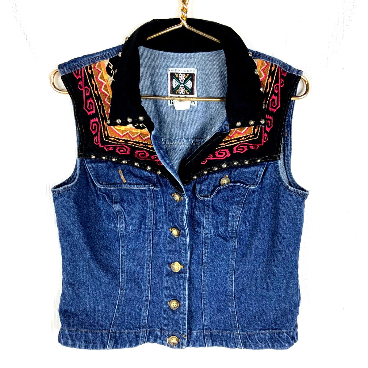 Vintage 199039s Women39s Denim Jean Vest Large Blue Dark Wash Ropa 90s Graphic Tee – Easygoing Wear · High-Quality Print