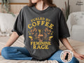Coffee and Feminine Rage Shirt Feminist Shirt for Womens Rights Feminism Equal Rights Protest Tee Retro Coffee Gift for Her Graphic Tee – Premium Graphic · High-Quality Print
