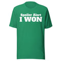 Spoiler Alert t shirt Confidence TShirt Players TShirt Sport T Shirt Graphic Tee – Bold Style · Perfect For Daily Wear