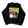 Vintage Pittsburgh Steelers Sweatshirt Crewneck Size Large Black Nfl Football Sweatshirt – Easygoing Wear · High-Quality Print