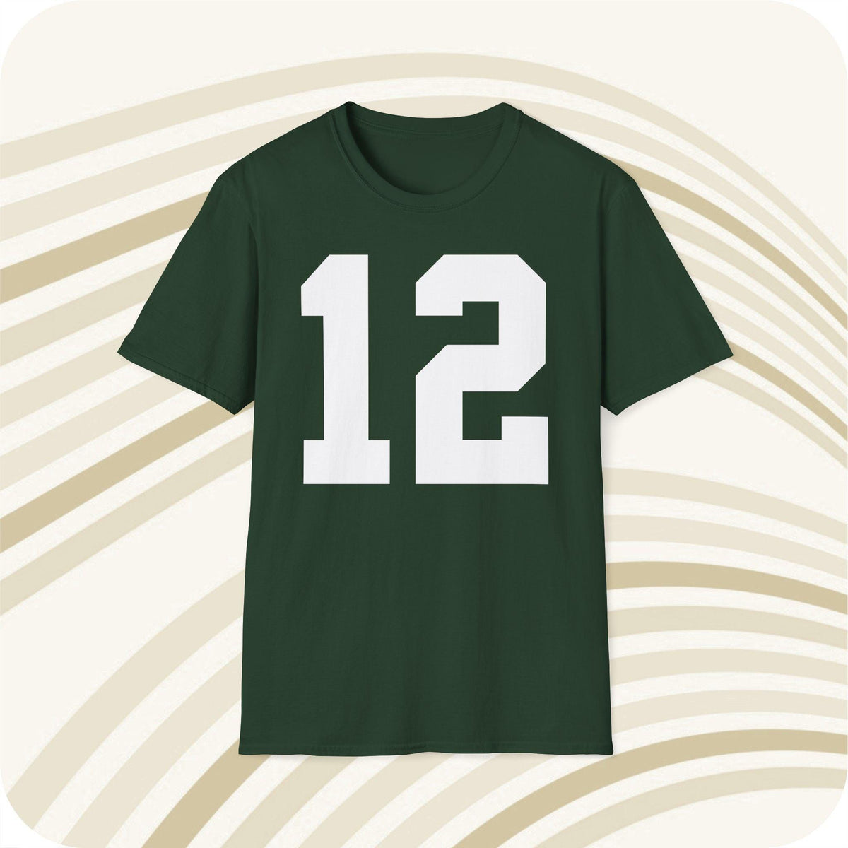 Throwbackmax Aaron Rodgers Green Bay Packers 12 NFL Jersey T Shirt Front Back Print Jersey – Fan Favorite · Trending Graphic Apparel